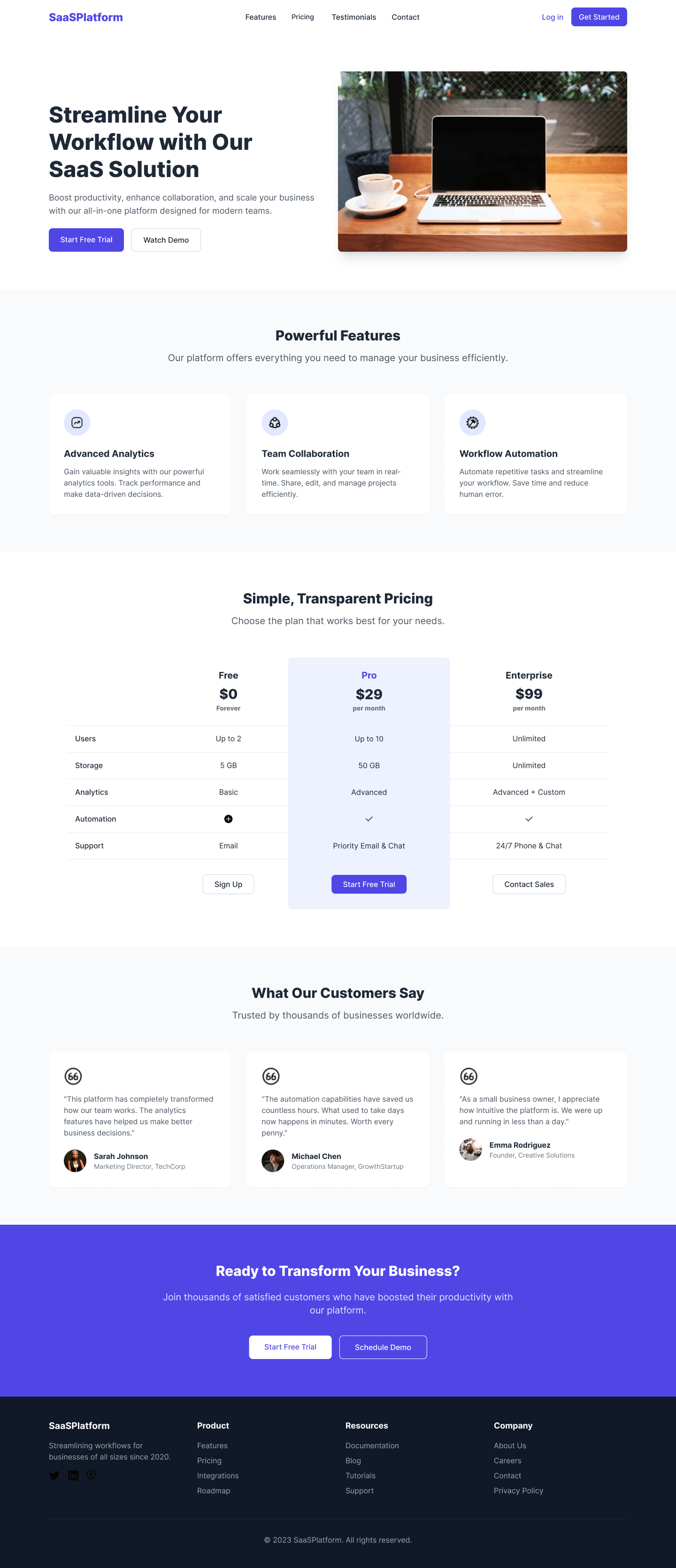 Social Media Platform